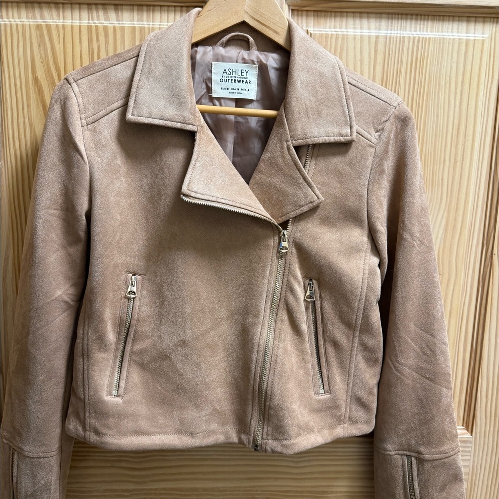 Ashley By 26 International Tan Soft Jacket Women’s Medium